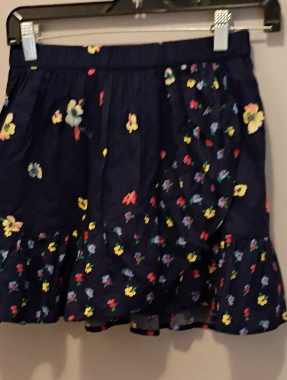 Gap Kids Floral 100% Cotton Wrap Skirt Size XXL
